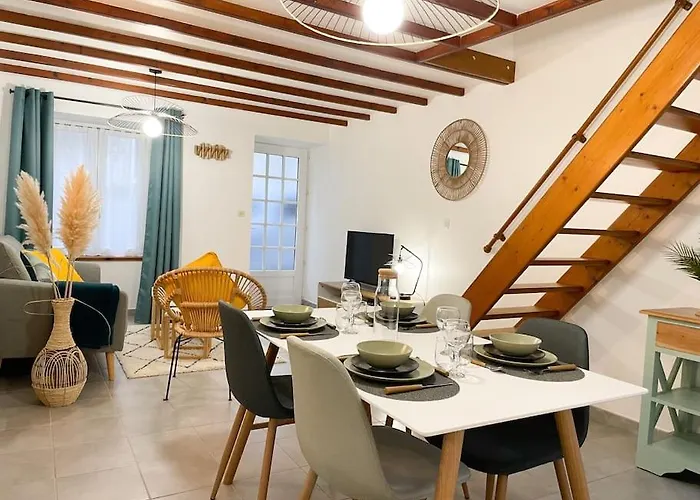 Prázdninový dům Maison Centre Les Pieux*wifi*oxo